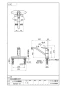 SANEI K676V-13 取扱説明書 商品図面 分解図 シングル台付混合栓 商品図面1