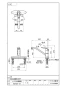 SANEI K676V-13 取扱説明書 商品図面 分解図 サンエイ(SANEI) シングル台付混合栓 商品図面1