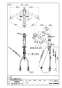 SANEI K87000BTJV-13 商品図面 シングルワンホールスプレー分岐混合栓 商品図面1