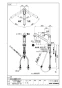 SANEI K87101JV-13 取扱説明書 商品図面 シングルワンホールスプレー混合栓 商品図面1