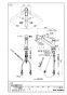 SANEI K87120JV-U-13 商品図面 サンエイ(SANEI) シングルワンホールスプレー混合栓（省施工ナット付） 商品図面1