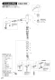 SANEI K87501JV-13 取扱説明書 商品図面 サンエイ(SANEI) シングルワンホールスプレー混合栓 取扱説明書22