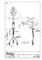SANEI K8760JV-13 取扱説明書 商品図面 サンエイ(SANEI) シングルワンホールスプレー混合栓 商品図面1