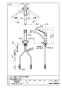 SANEI K8761ETJV-13 商品図面 シングルワンホール分岐混合栓 商品図面1