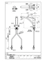 SANEI K8761TJV-V2S-13 商品図面 サンエイ(SANEI) シングルワンホール分岐混合栓 商品図面1