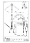 SANEI K8790JHV-13 取扱説明書 商品図面 シングルワンホールスプレー混合栓 商品図面1
