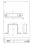 SANEI R69-60 商品図面 水栓柱支持金具 商品図面1