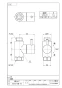 SANEI V2161-13 商品図面 化粧バルブ［共用形］ 商品図面1
