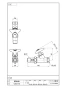 SANEI V25A-13 商品図面 屋内止水栓 商品図面1