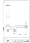 SANEI Y40J-13 商品図面 衛生水栓 商品図面1