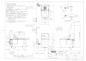 TOTO CES9271Y#NW1 取扱説明書 商品図面 施工説明書 分解図 ホテル向け ウォシュレット一体形便器 商品図面1