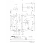 TOTO CS232B#NW1+SH232BA#NW1+TCF4714#NW1 取扱説明書 商品図面 施工説明書 分解図 ピュアレストQR+アプリコットF1 商品図面1