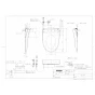 TOTO CS232BM+SH232BA+TCF4714AK ピュアレストQR+アプリコットF1A 取扱説明書 商品図面 施工説明書 分解図 ピュアレストQR+アプリコットF1A 商品図面1