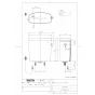 TOTO CS232BM+SH232BAK+TCF6554AK ピュアレストQR+ウォシュレットSS3A 取扱説明書 商品図面 施工説明書 分解図 ピュアレストQR+ウォシュレットSS3A 商品図面1