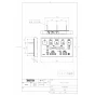 TOTO CS232BM+SH232BAK+TCF6554AK ピュアレストQR+ウォシュレットSS3A 取扱説明書 商品図面 施工説明書 分解図 ピュアレストQR+ウォシュレットSS3A 商品図面2