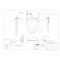 TOTO CS400B+SH401BA+TCF4714AK ピュアレストEX+アプリコットF1A 取扱説明書 商品図面 施工説明書 分解図 セット図面 ピュアレストEX+アプリコットF1A 商品図面1