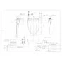 TOTO CS400B+SH401BA+TCF4734AK ピュアレストEX+アプリコットF3A 取扱説明書 商品図面 施工説明書 分解図 セット図面 ピュアレストEX+アプリコットF3A 商品図面1