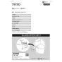TOTO CS400B+SH401BA+TCF4744 ピュアレストEX+アプリコットF4 取扱説明書 商品図面 施工説明書 分解図 セット図面 ピュアレストEX+アプリコットF4 施工説明書1