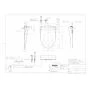 TOTO CS400B+SH401BA+TCF4744 ピュアレストEX+アプリコットF4 取扱説明書 商品図面 施工説明書 分解図 セット図面 ピュアレストEX+アプリコットF4 商品図面1