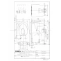 TOTO CS400BM+SH401BA+TCF6554AF ピュアレストEX+ウォシュレットSS3A 取扱説明書 商品図面 施工説明書 分解図 ピュアレストEX+ウォシュレットSS3A 商品図面1