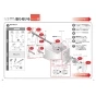 TOTO CS400BP+SH401BA+TCF6544AM ピュアレストEX+ウォシュレットSS2A 取扱説明書 商品図面 施工説明書 分解図 ピュアレストEX+ウォシュレットSS2A 施工説明書11