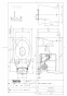 TOTO CS497BLCD#NW1 商品図面 分解図 パブリックコンパクト便器 掃除口付 便器のみ 商品図面1