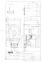 TOTO CS597BMCS#NW1 商品図面 施工説明書 分解図 パブリックコンパクト便器 掃除口付 商品図面1