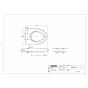 TOTO EWCS440S-46AM 取扱説明書 商品図面 施工説明書 分解図 ウォシュレット付補高便座 ウォシュレットS2A 商品図面1