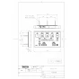 TOTO EWCS440S-46AM 取扱説明書 商品図面 施工説明書 分解図 ウォシュレット付補高便座 ウォシュレットS2A 商品図面2