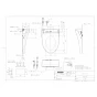 TOTO EWCS441N-47AK 取扱説明書 商品図面 施工説明書 分解図 ウォシュレット付補高便座 ウォシュレットS1A 商品図面1