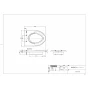 TOTO EWCS450S-46AM 取扱説明書 商品図面 施工説明書 分解図 ウォシュレット付補高便座 ウォシュレットS2A 商品図面1