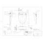 TOTO EWCS450S-47AM 取扱説明書 商品図面 施工説明書 分解図 ウォシュレット付補高便座 ウォシュレットS1A 商品図面1