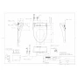 TOTO EWCS451N-47AF 取扱説明書 商品図面 施工説明書 分解図 ウォシュレット付補高便座 ウォシュレットS1A 商品図面1