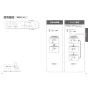 TOTO EWCS451N-49 取扱説明書 商品図面 施工説明書 分解図 ウォシュレット付補高便座 ウォシュレットSB 取扱説明書10