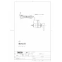 TOTO EWCS451N-51AK 取扱説明書 商品図面 施工説明書 分解図 ウォシュレット付補高便座 アプリコットF2A 商品図面1