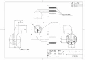 EWT10BE35LA 商品図面 分解図 Ｌ付エンドブラケット(Lタイプ)　Φ35 商品図面1