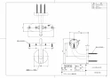 TOTO EWT10BJ32R#WS 商品図面 分解図 フリースタイル手すり Ｌ付ジョイント受ブラケット Φ32 商品図面1