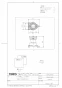 TOTO HH02116R ソケット取替ユニット（床排水） 商品図面 ソケット取替ユニット（床排水） 商品図面1