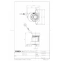 TOTO HH02129 商品図面 分解図 床排水ソケット 商品図面1