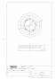 TOTO HH0707R 密結パッキン 商品図面 密結パッキン 商品図面1