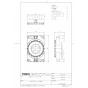 TOTO HP901MR 商品図面 施工説明書 分解図 壁排水フランジ 商品図面1