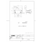 TOTO L210C#NW1+TLE28SS1A+TL250D+TLDP2105JA 商品図面 施工説明書 分解図 壁掛洗面器・洗面ボウル L210C+TLE28SS1Aセット 商品図面1