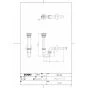 TOTO L30DM#NW1+TLE28SS1A+TS126AR+TL220D+T22BP 取扱説明書 商品図面 施工説明書 分解図 壁掛手洗器 商品図面1