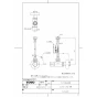 TOTO L502#NW1+TLG02201JA+TLC4A1FX2+TLDP2201JA 商品図面 施工説明書 分解図 アンダーカウンター式洗面器・洗面ボウル L502+TLG02201JAセット 商品図面1