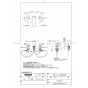 TOTO L502#NW1+TLG07301J+TLC4A1X2+TLDP2201JA 取扱説明書 商品図面 施工説明書 分解図 アンダーカウンター式洗面器・洗面ボウル L502+TLG07301Jセット 商品図面1