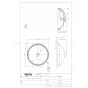 TOTO L530#NW1+TLE26SS1A+TLK07S04JA+TLDP2107J 取扱説明書 商品図面 施工説明書 分解図 アンダーカウンター式洗面器L530+TLE26SS1Aセット 商品図面1