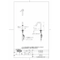 TOTO L530#NW1+TLE26SS1A+TLK07S04JA+TLDP2107J 取扱説明書 商品図面 施工説明書 分解図 アンダーカウンター式洗面器L530+TLE26SS1Aセット 商品図面1