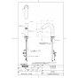 TOTO L530#NW1+TLE28SS1A+TLDP2107JA 商品図面 施工説明書 分解図 アンダーカウンター式洗面器・洗面ボウル L530+TLE28SS1Aセット 商品図面1