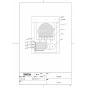 TOTO L700C#NW1+TLE26SS1A+HR700+TLDP2105JA 商品図面 施工説明書 分解図 ベッセル式洗面器・洗面ボウル L700C+TLE26SS1Aセット 商品図面1