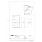 TOTO L724#NW1+TLE35SM1A+UGFA391P#NW1 商品図面 施工説明書 分解図 ベッセル式手洗器 L724+TLE35SM1Aセット 商品図面1